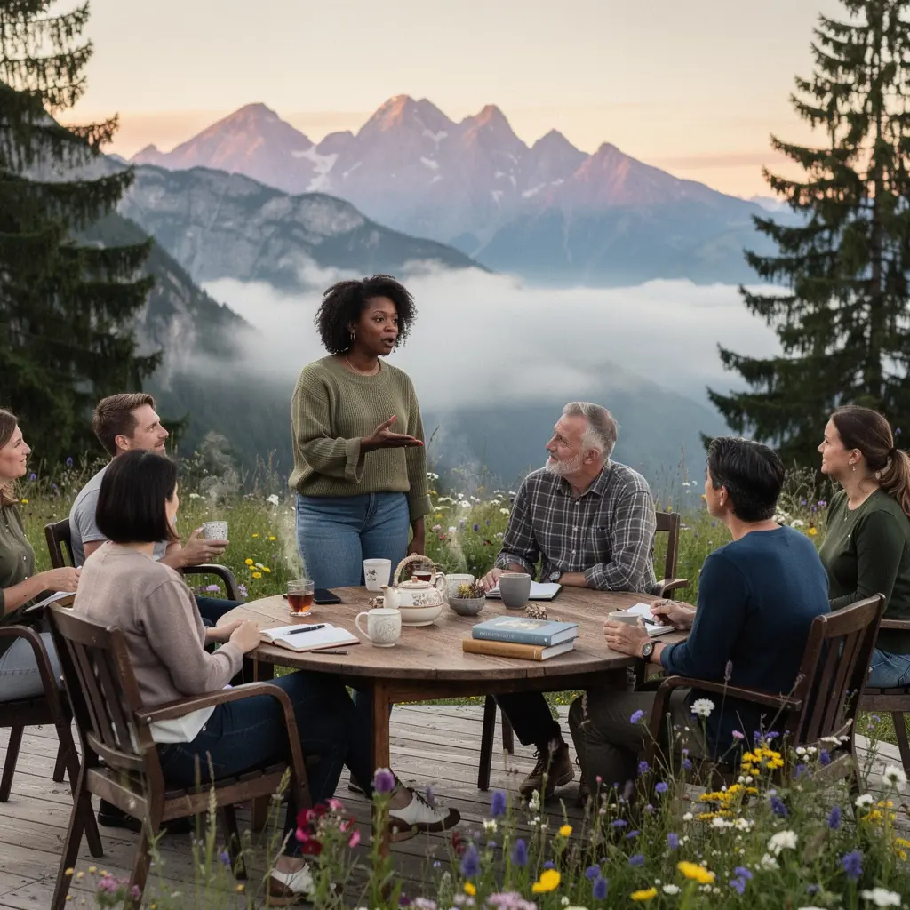 Ein inspirierendes Zitat auf einer Tafel, das die transformative Kraft des Coachings beschreibt.